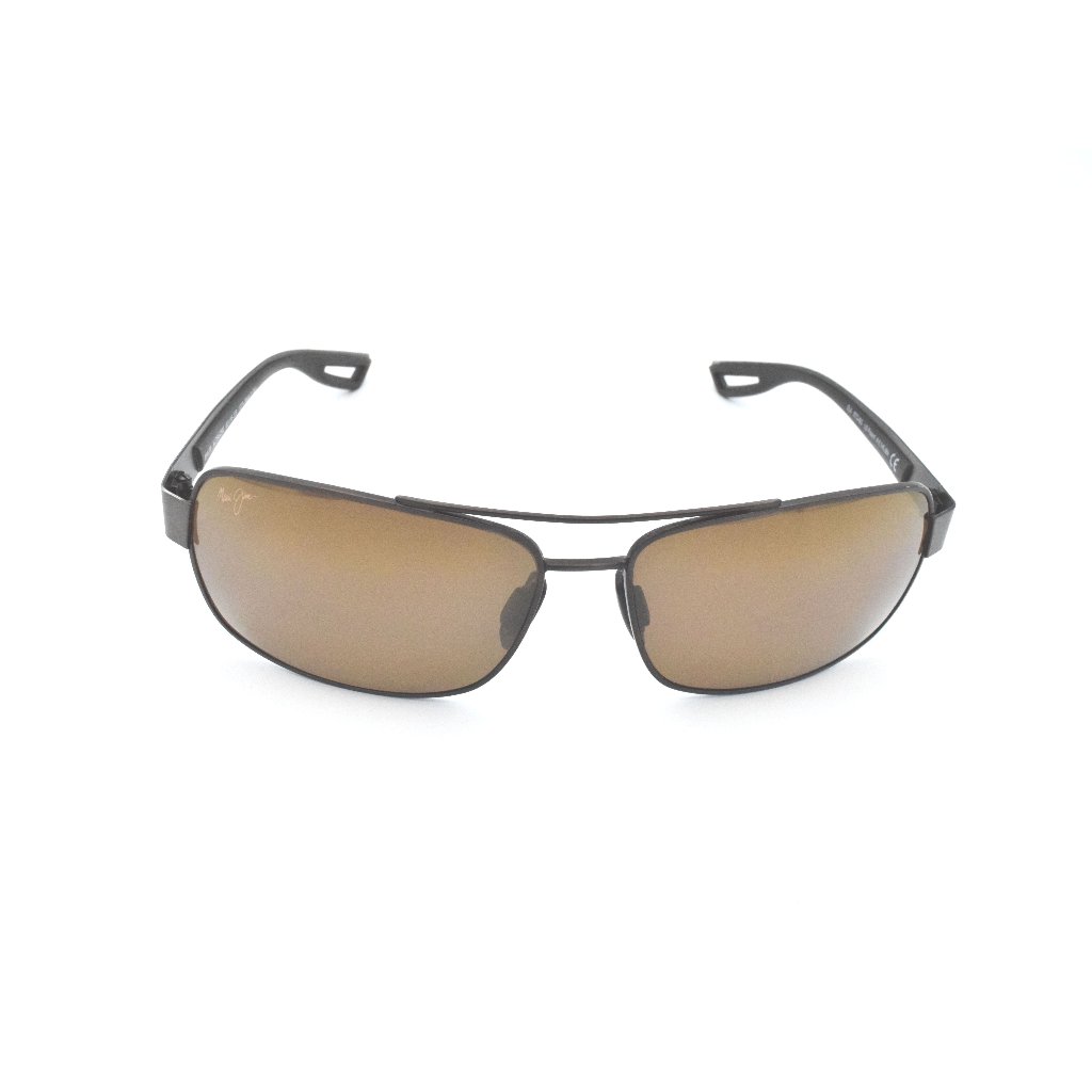 Maui Jim Ola Mj 764-25m Matte Brown / Hcl Bronze With Mirror
